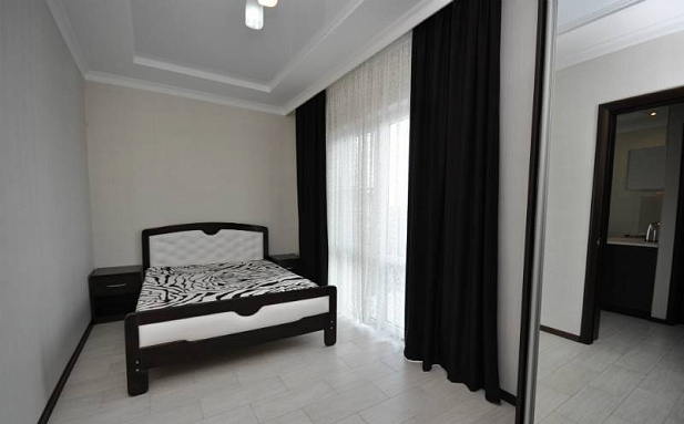 Двухкомнатные Апартаменты с кухней и 2-мя балконами